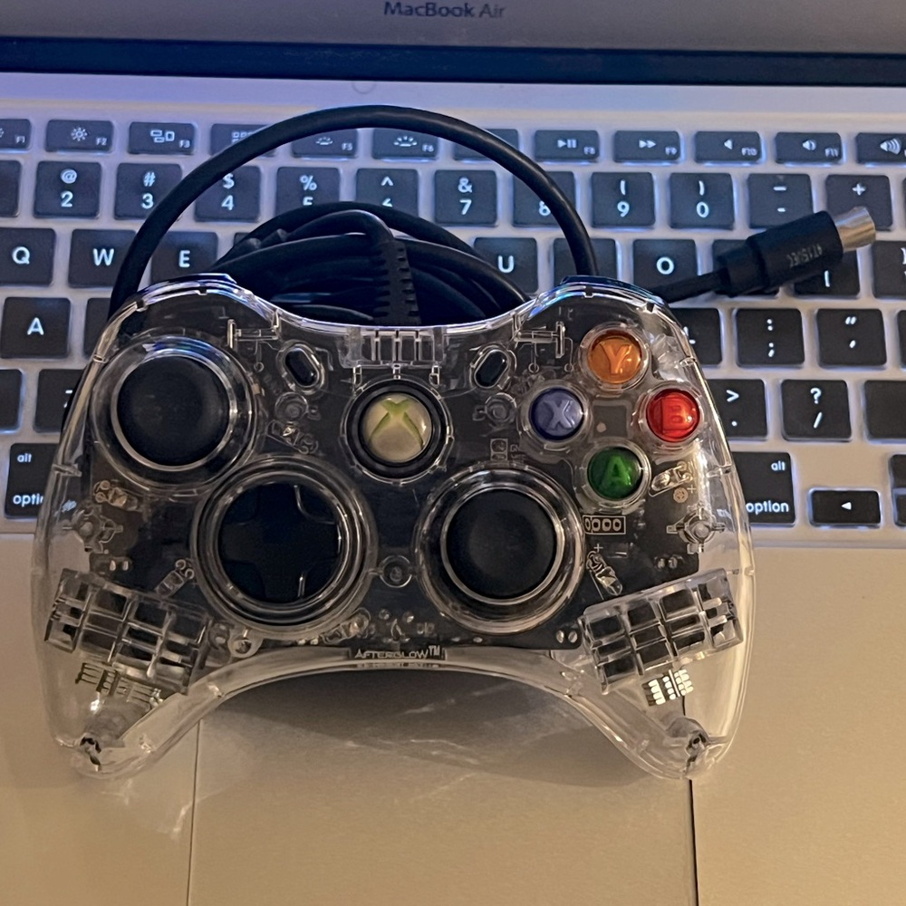 Microsoft Xbox 360 Afterglow PL 3702 Wired Controller